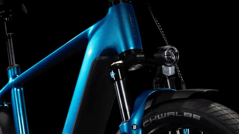 Cube Kathmandu Hybrid EX 800 Electric Bike in Electric Blue-5